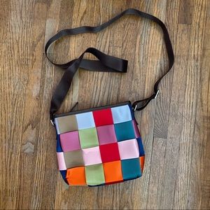 Comely Crossbody Seatbelt Purse 8x8 Pockets